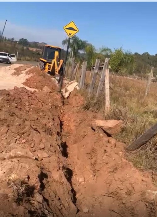 Saae Itabirito implanta novas redes de água no distrito de São Gonçalo do Bação