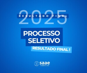 Saae publica classificação final de Processo Seletivo 2025