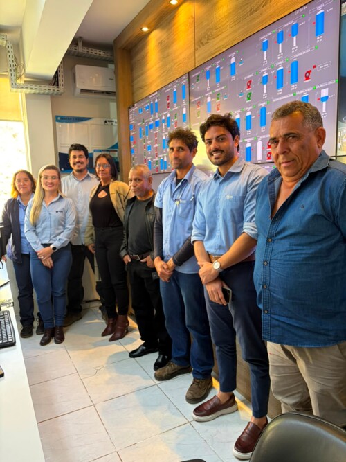 Saae de Caeté realiza visita técnica ao Saae Itabirito para troca de experiências